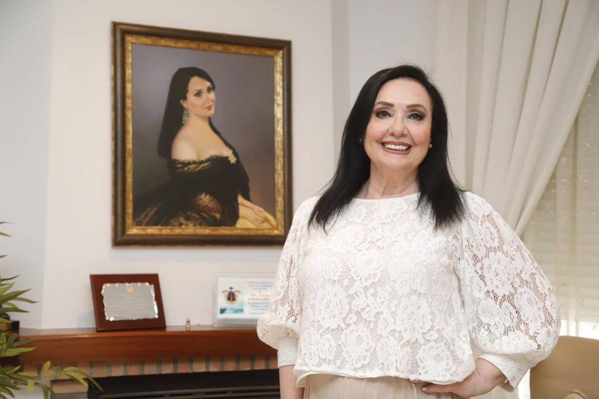 Aurora Varona, pregonera de la Romería de Linares.