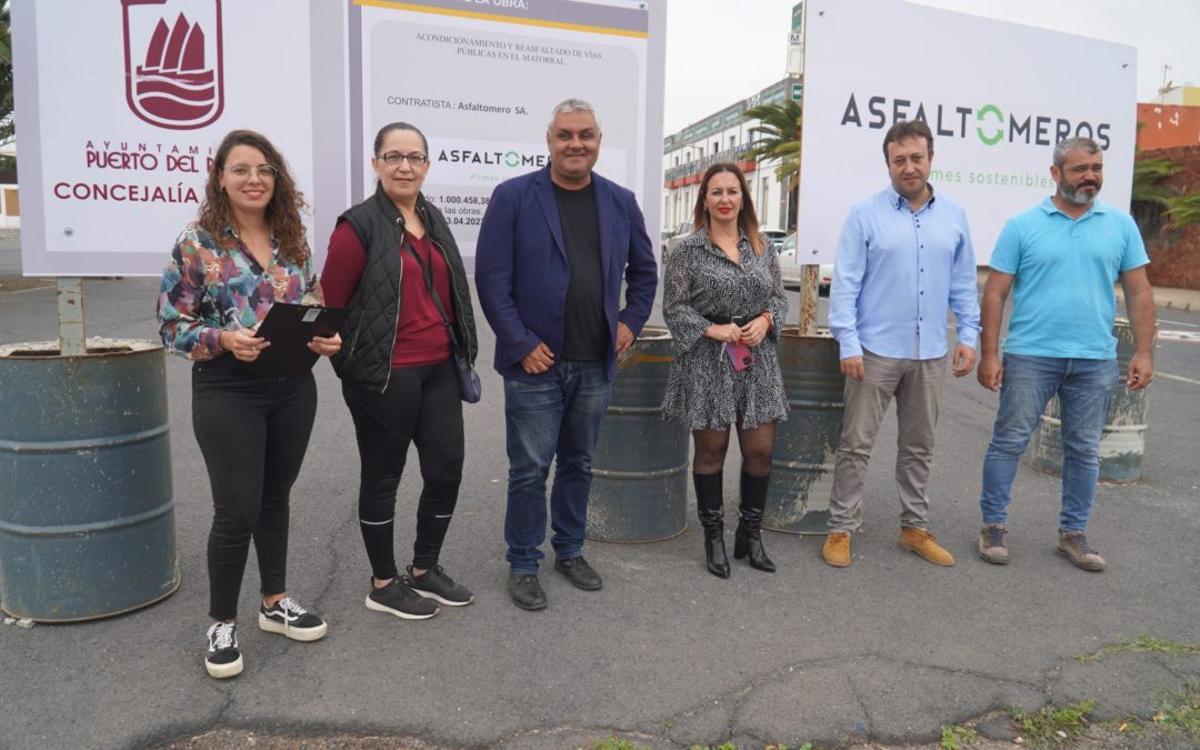 Las calles de El Matorral se reasfaltarán de enero a abril