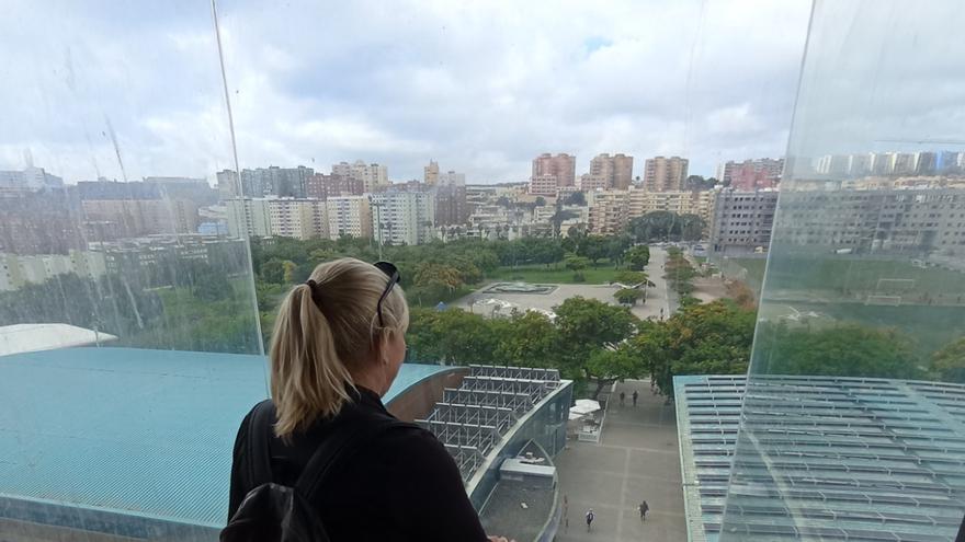 Una panorámica de Las Palmas de Gran Canaria desde Las Rehoyas