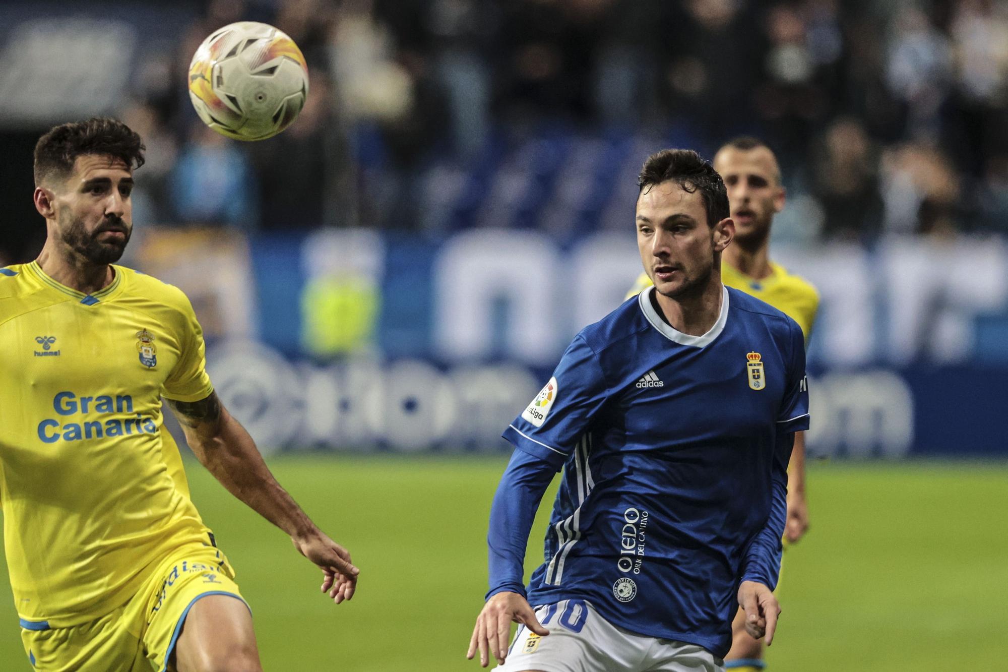 En imágenes: así fue el empate entre el Real Oviedo y Las Palmas