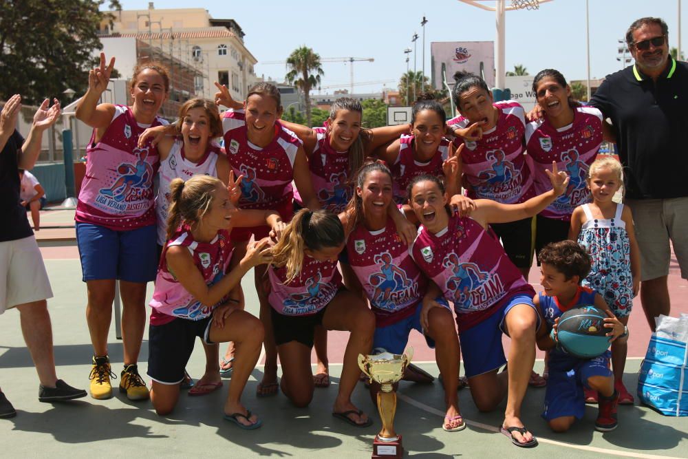 Final de la liga de verano femenina.