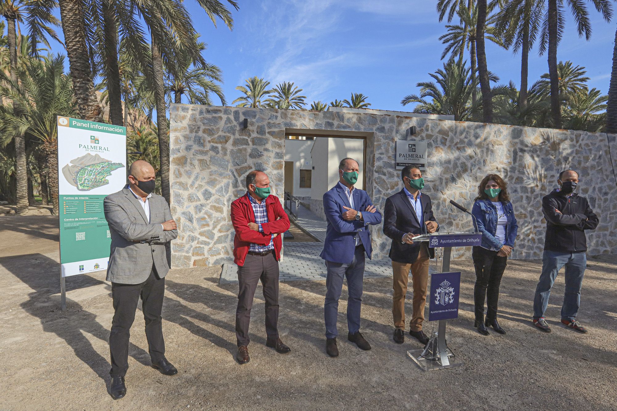 Orihuela da la bienvenida al centro de interpretación del Palmeral