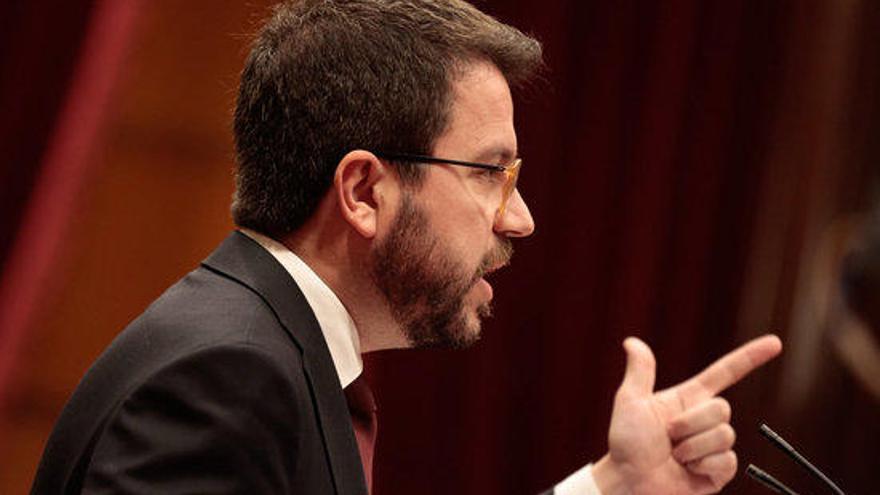 El vicepresident del Govern i conseller d&#039;Economia i Hisenda, Pere Aragonès.