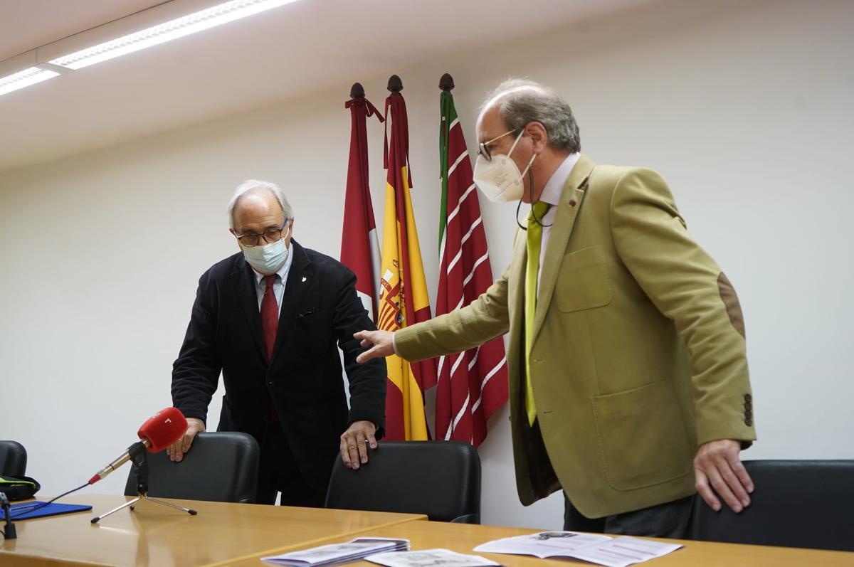 Francisco Rojo y Victorio Lobo presentan el Congreso de Historia de la Veterinaria de Zamora