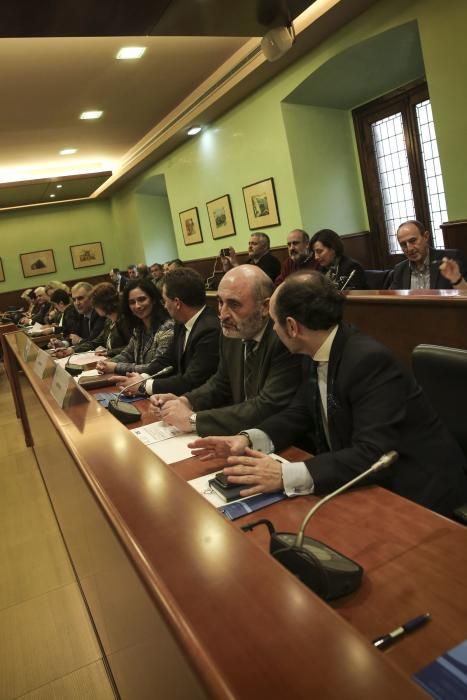 El presidente del Principado interviene en el acto de apertura de las Jornadas de Consejos Sociales de universidades