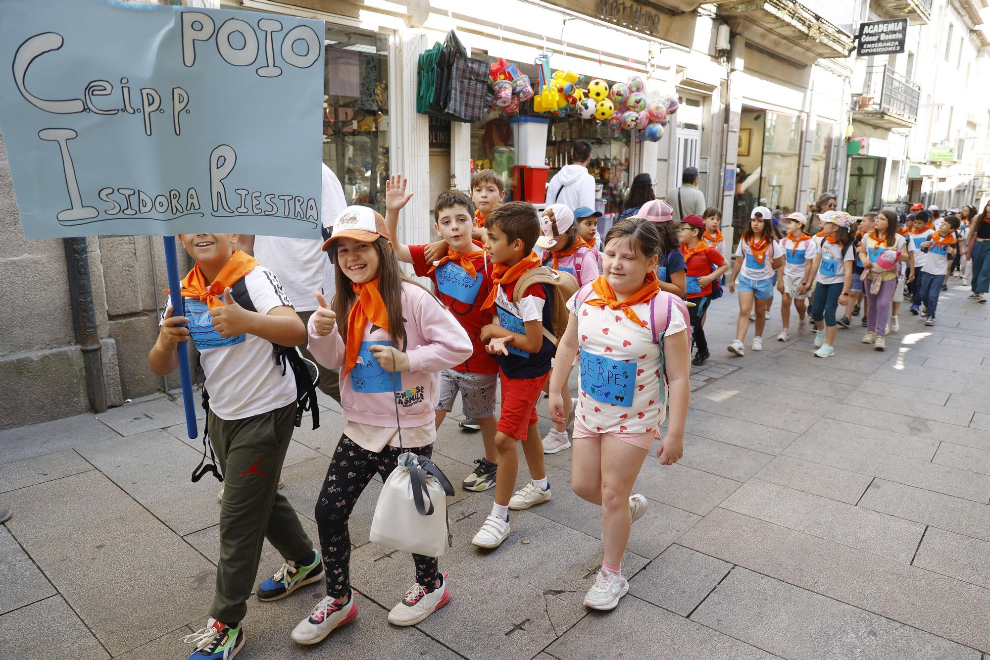 Correlingua toma as rúas de Pontevedra con máis de 1.500 escolares