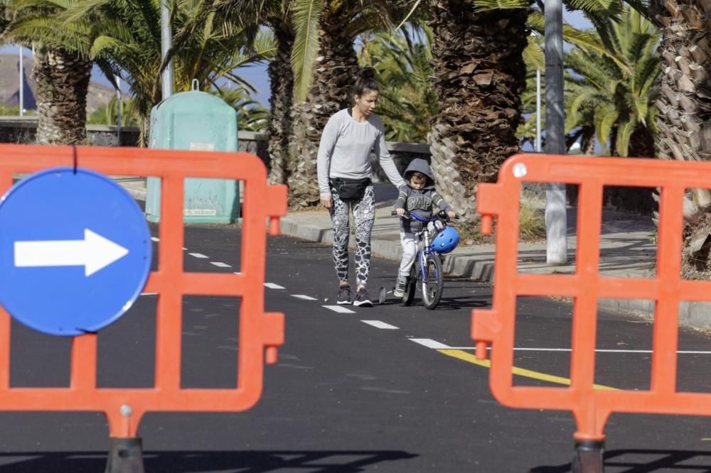 Cortes de carriles para facilitar paseos