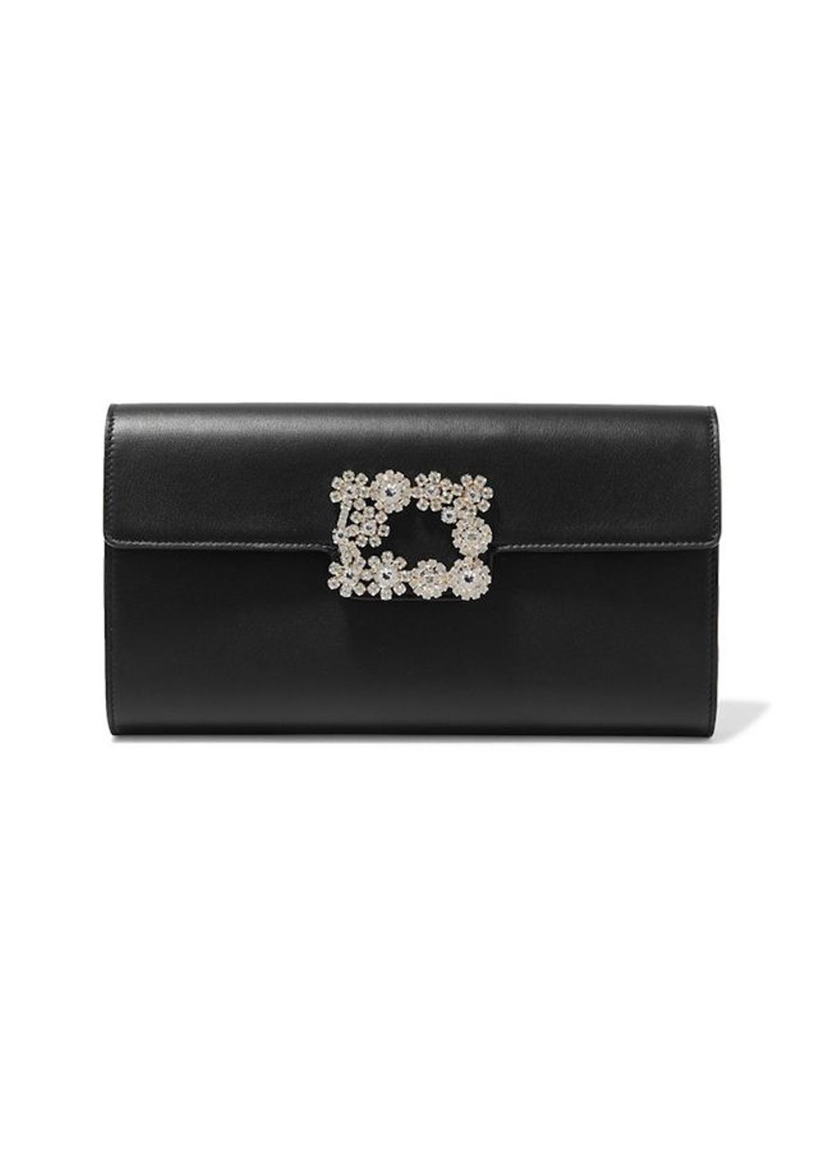 Cartera con cierre de strass, de Roger Vivier