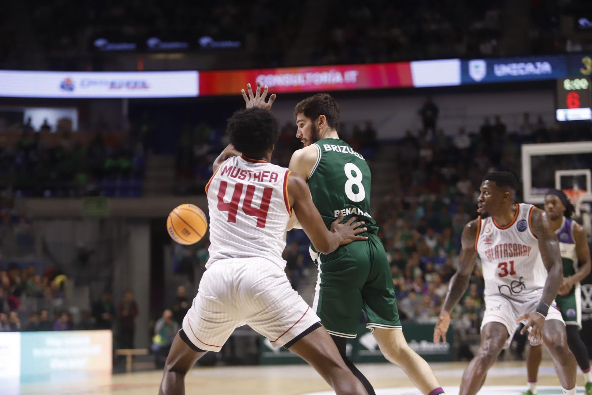 El Unicaja - Galatasaray de la BCL, en imágenes