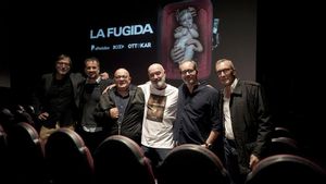 Presentación del documental La fugida en Madrid.