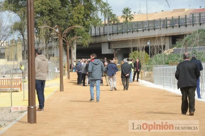 Alameda del Malecón: el entorno urbano del Segura estrena nuevo espacio verde