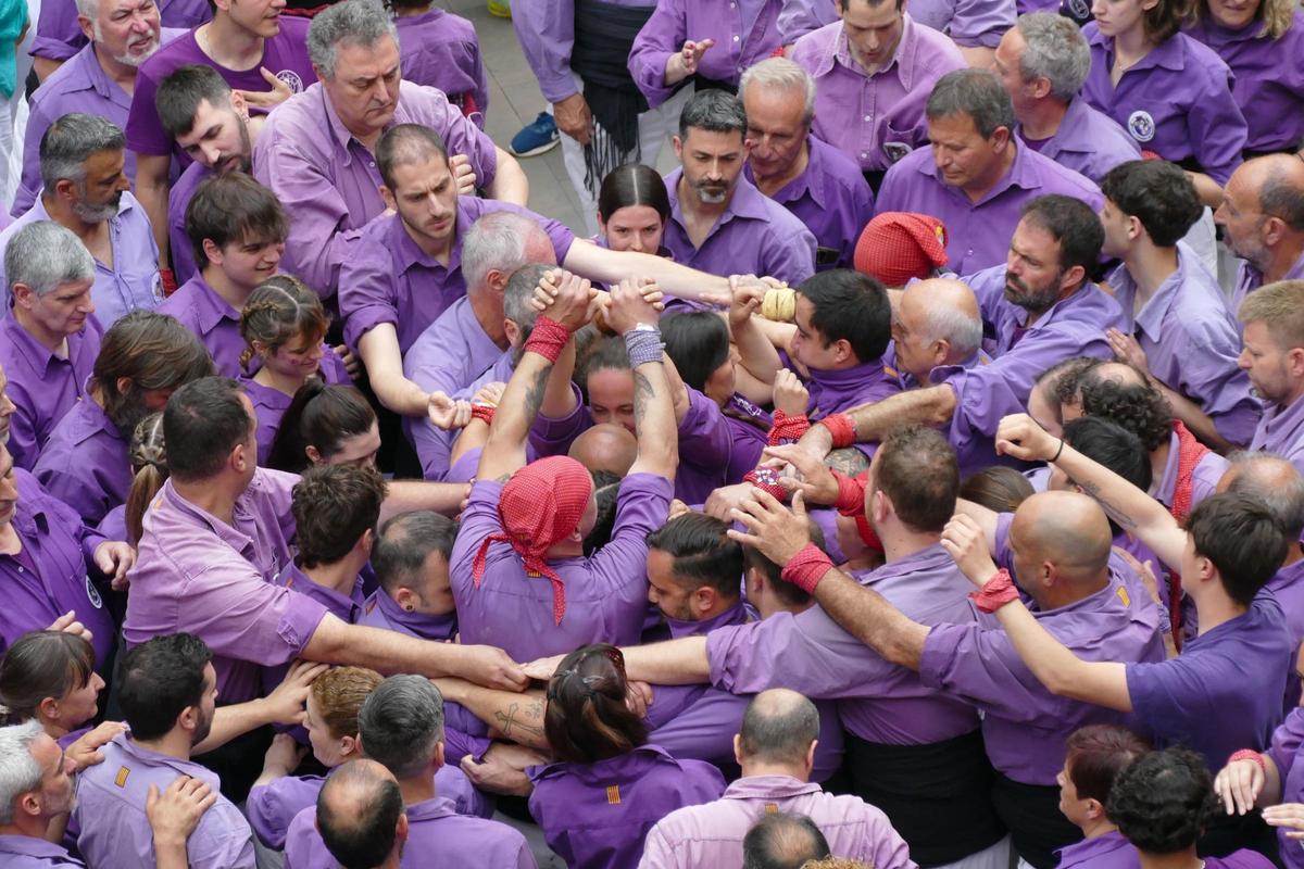 EN IMATGES | Figueres viu una diada castellera de Santa Creu pletòrica EN IMATGES | Figueres viu una diada castellera de Santa Creu pletòrica