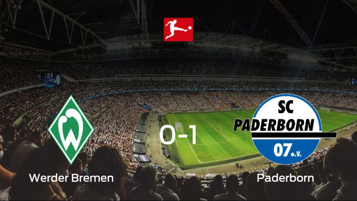 El Paderborn derrota en el Weserstadion al Werder Bremen (0-1)
