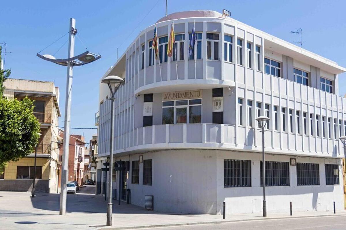 El Ayuntamiento de Picassent en su estado actual.