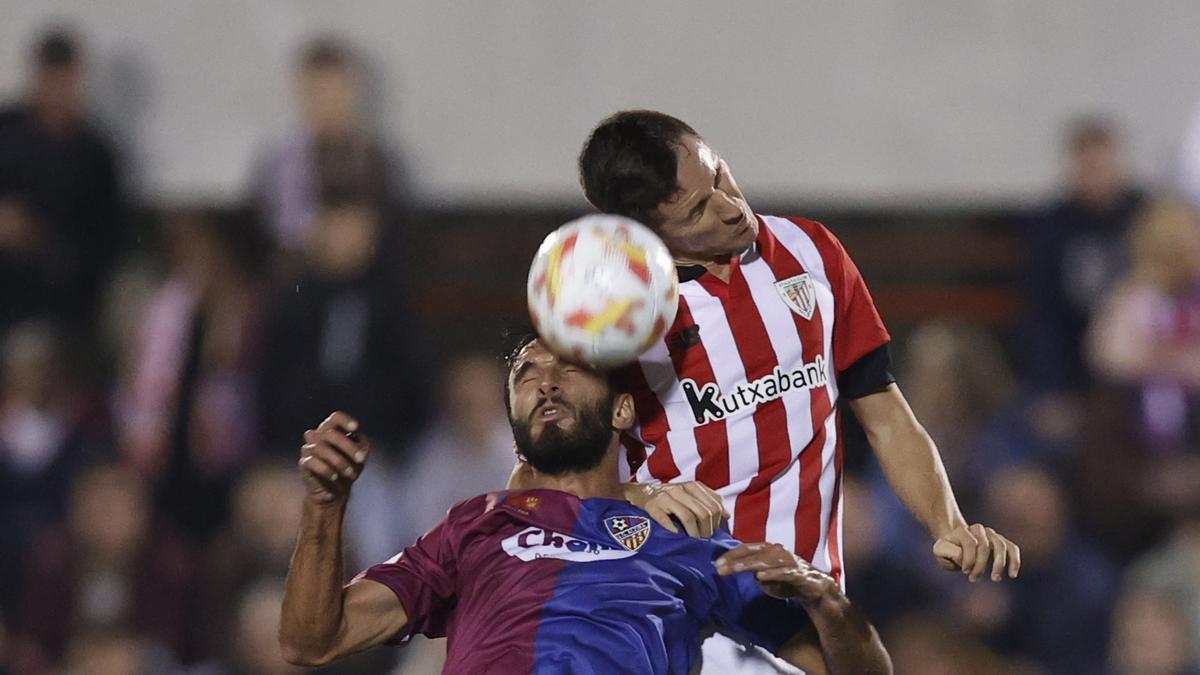 El defensa del Alzira, Javi Soler