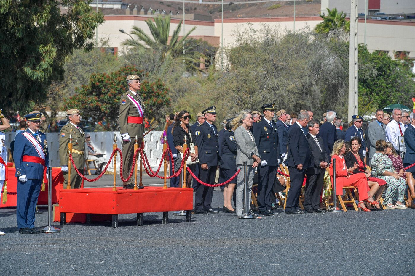 Celebración del día de la patrona de Infantería en Las Palmas de Gran Canaria