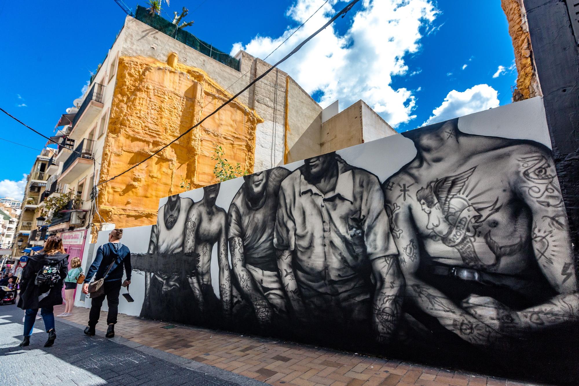 El arte al aire libre transforma a Benidorm en museo