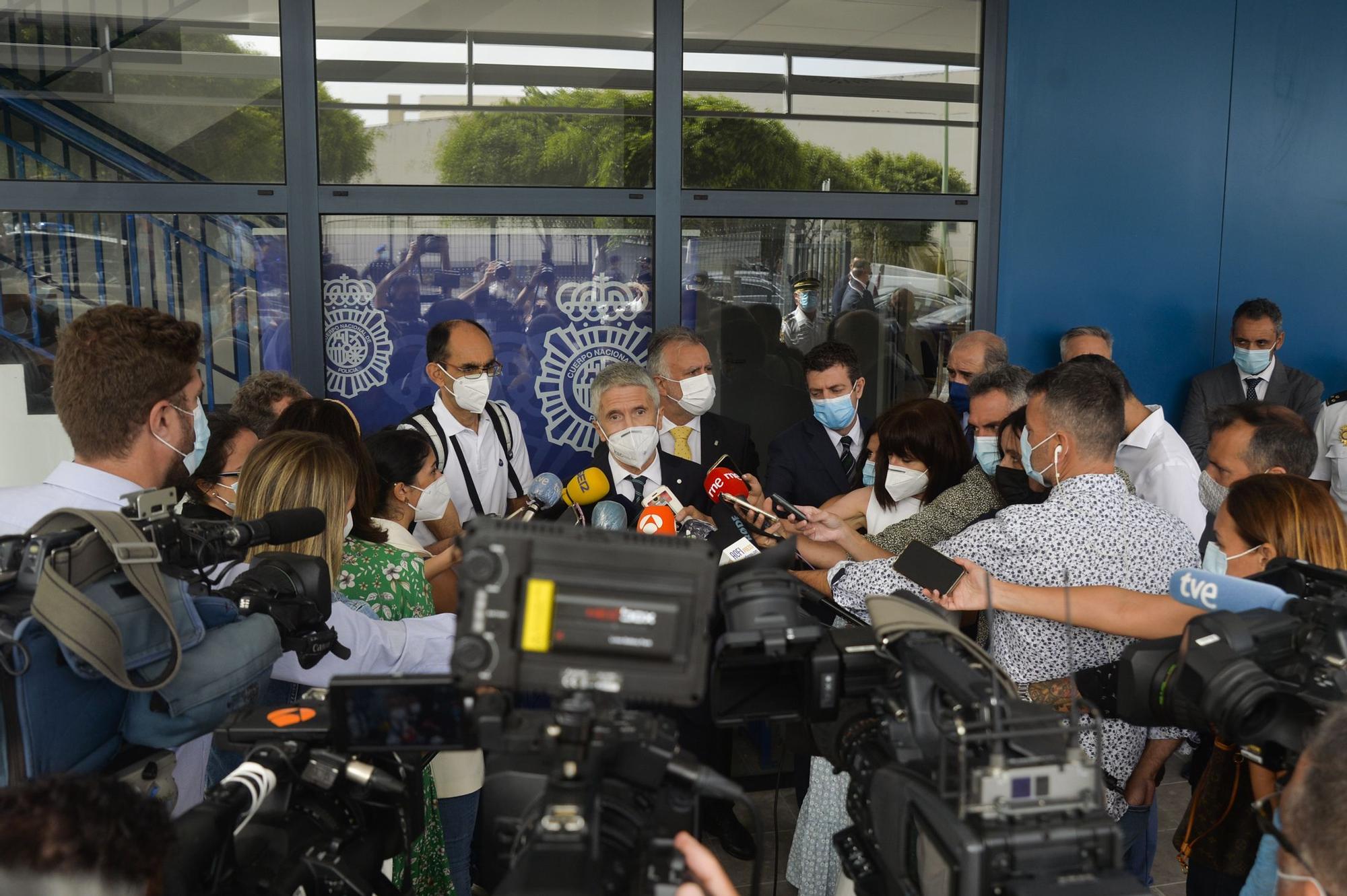 Inauguración de la comisaría de Distrito Centro de la Policía Nacional en Las Palmas