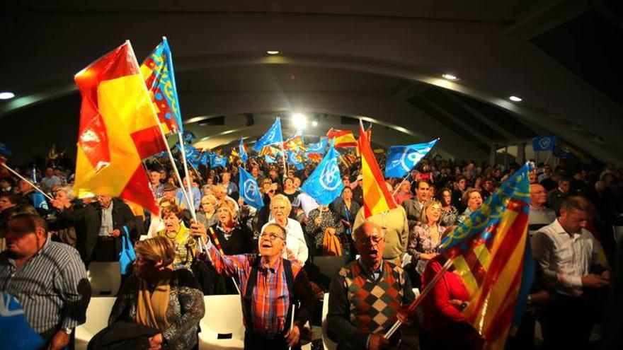 Mitin de cierre de campaña del PP en Valencia