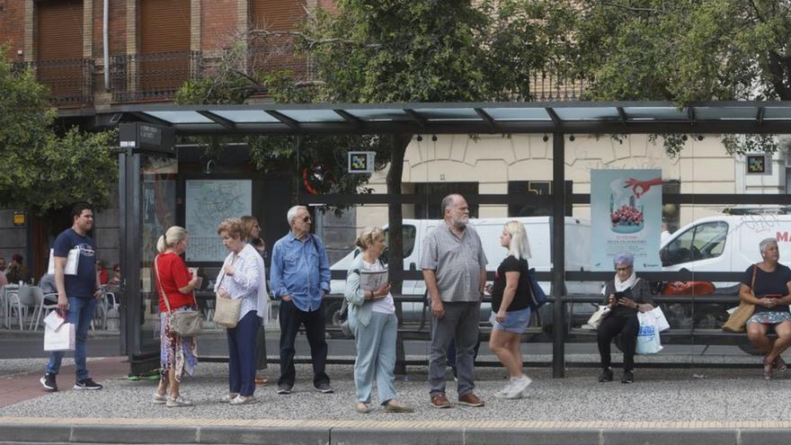 La alcaldesa Chueca dice que no hay motivo para la huelga de buses en el Pilar