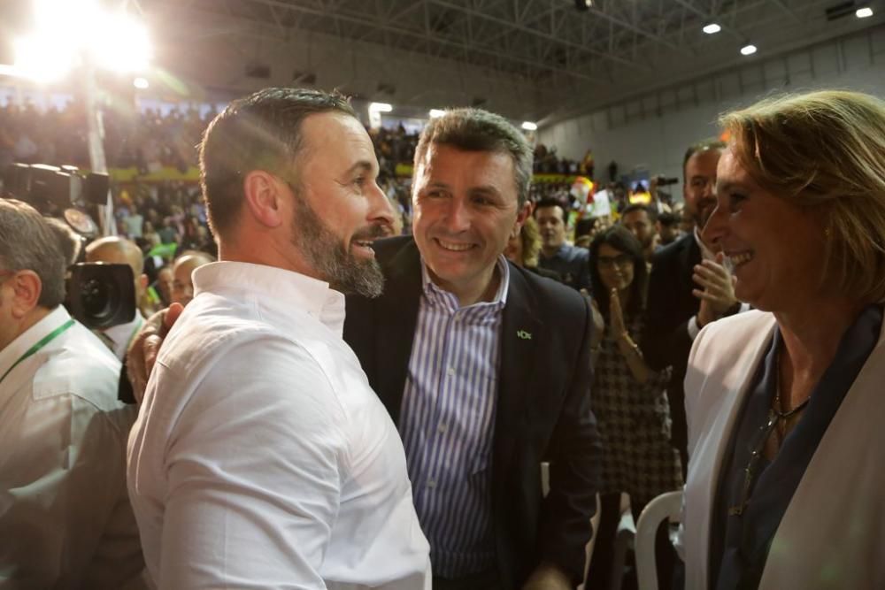 Acto de campaña de Vox en Murcia