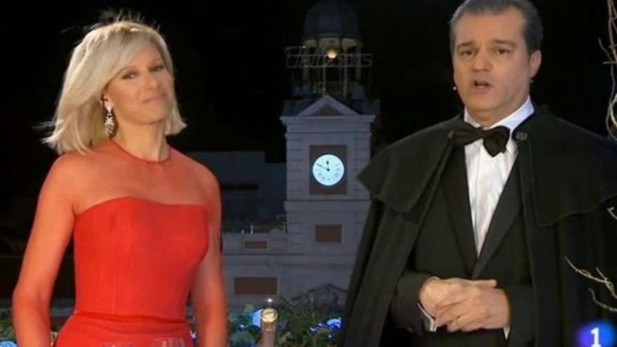 Ramón García y Anne Igartiburu darán las campanadas en TVE