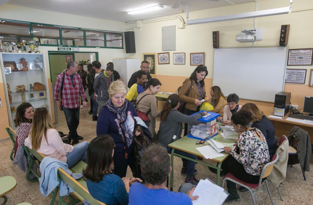 Votaciones por la jornada continua escolar