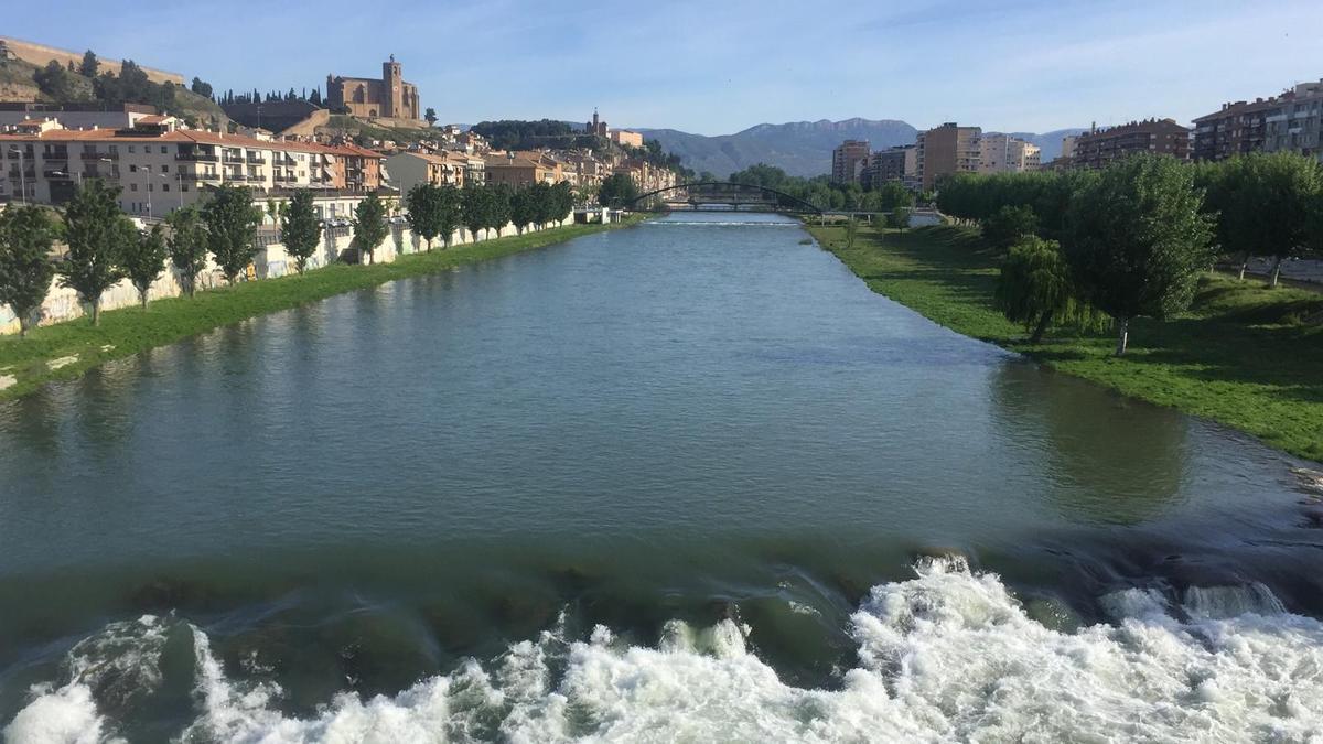 El riu Segre al seu pas per Balaguer