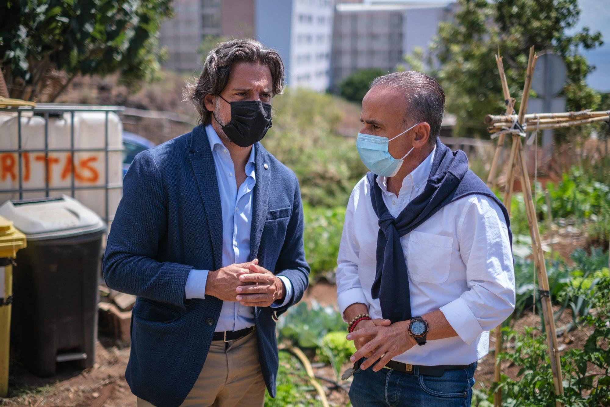 Visita de Gustavo Matos a la sede del proyecto social y solidario de la Fundación Buen Samaritano