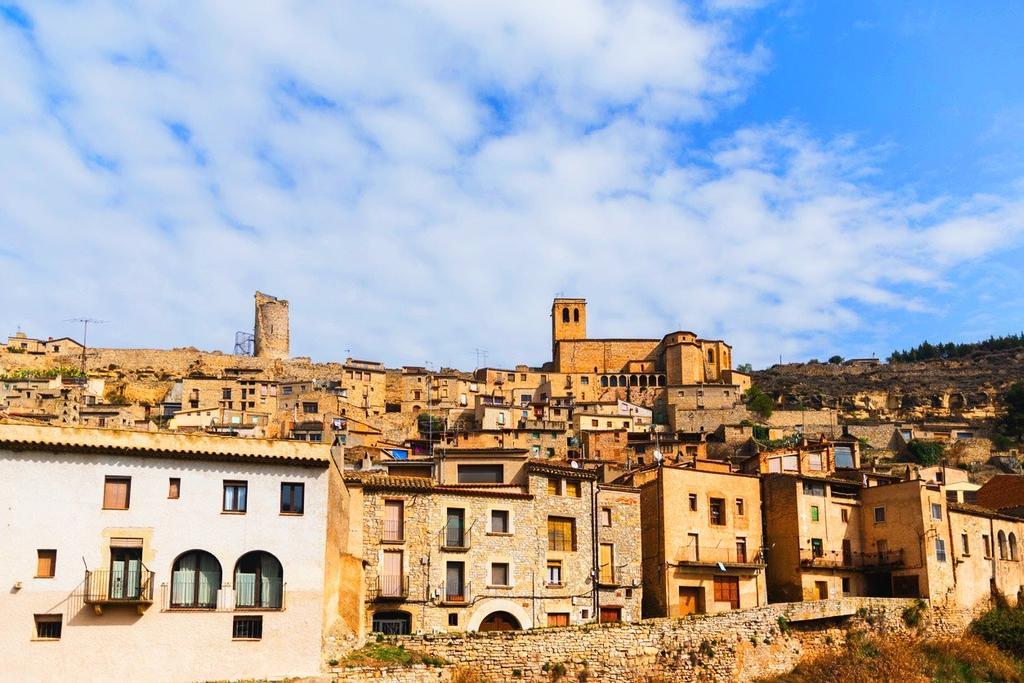 Guimerá, pueblo de medieval de Cataluña.