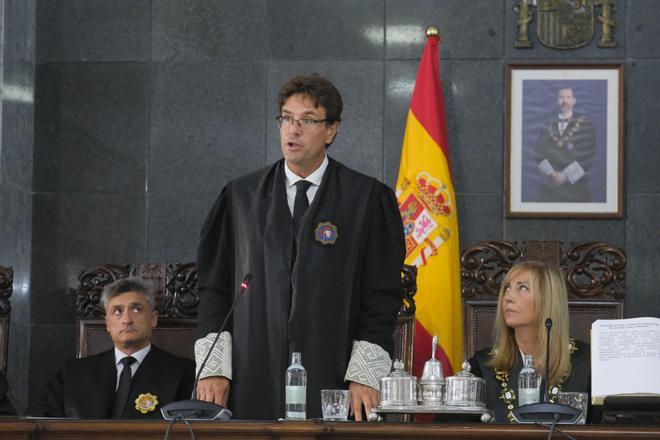 Juan Avello toma posesión como presidente del TSJC