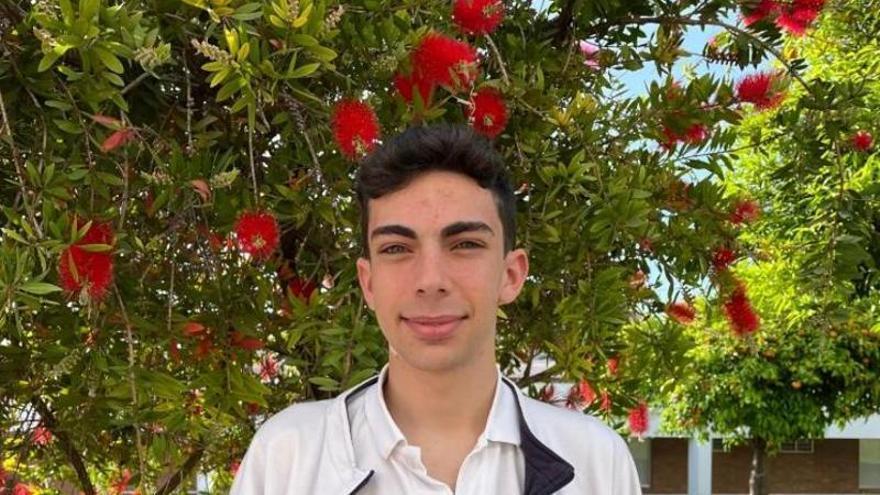 Jesús García, estudiante del colegio Bética Mudarra: «Todos tenemos un don especial y valemos mucho»