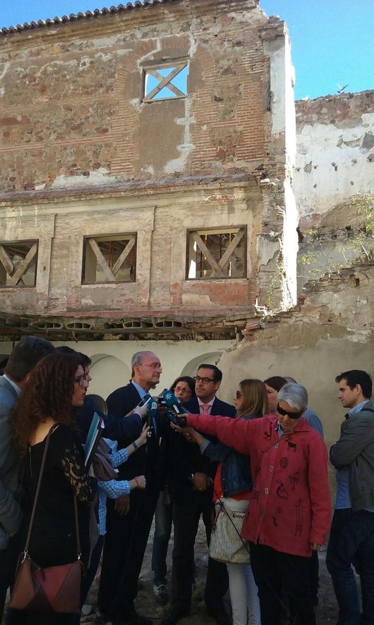 Francisco de la Torre, ayer.