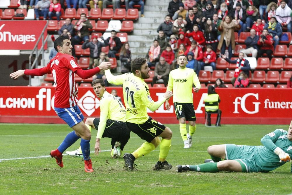 El Sporting - Córdoba, en imágenes