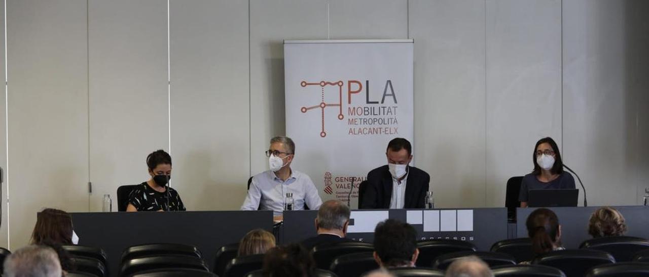 La presentación del Plan metropolitano hoy en Elche