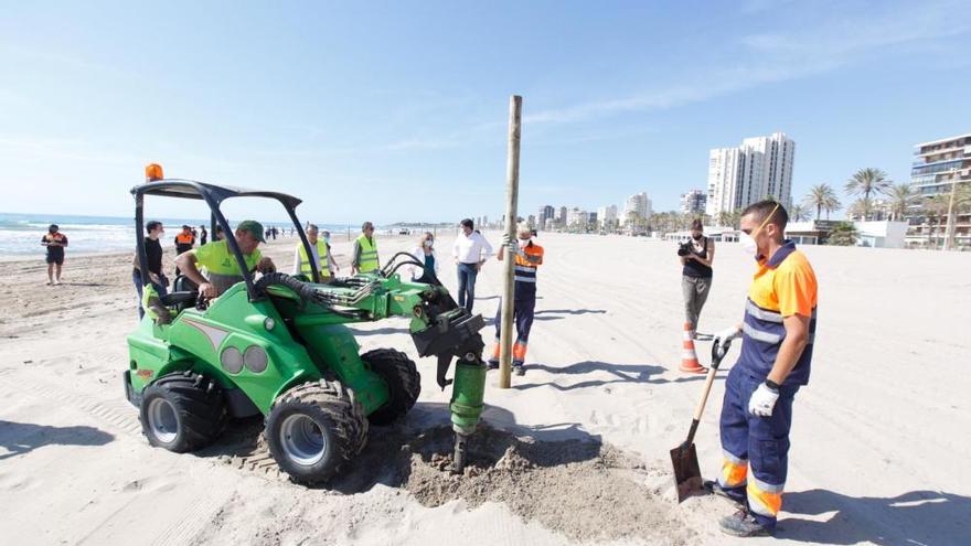 Alicante controlará el aforo y las distancias en las playas con drones