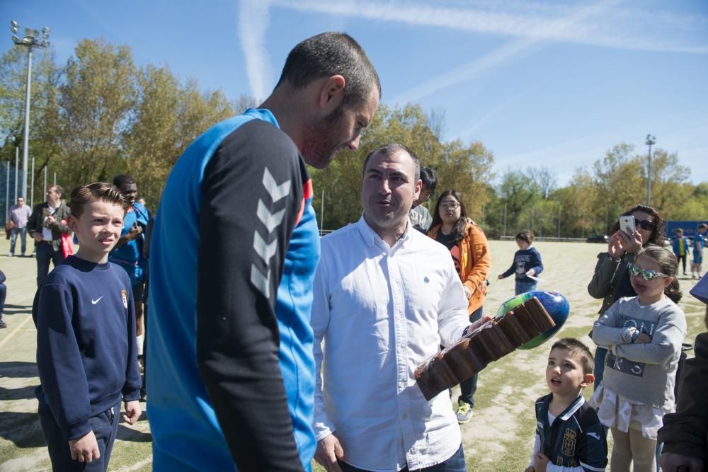 Entrenamiento del Real Oviedo