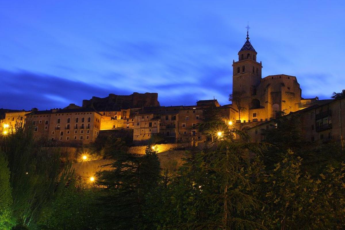 Albarracín al caer el sol.