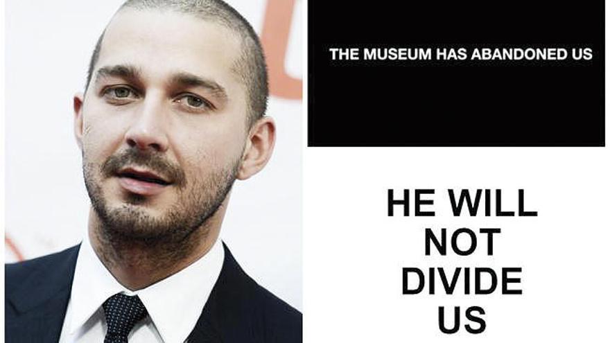 La instalación de LaBeouf, cerrada