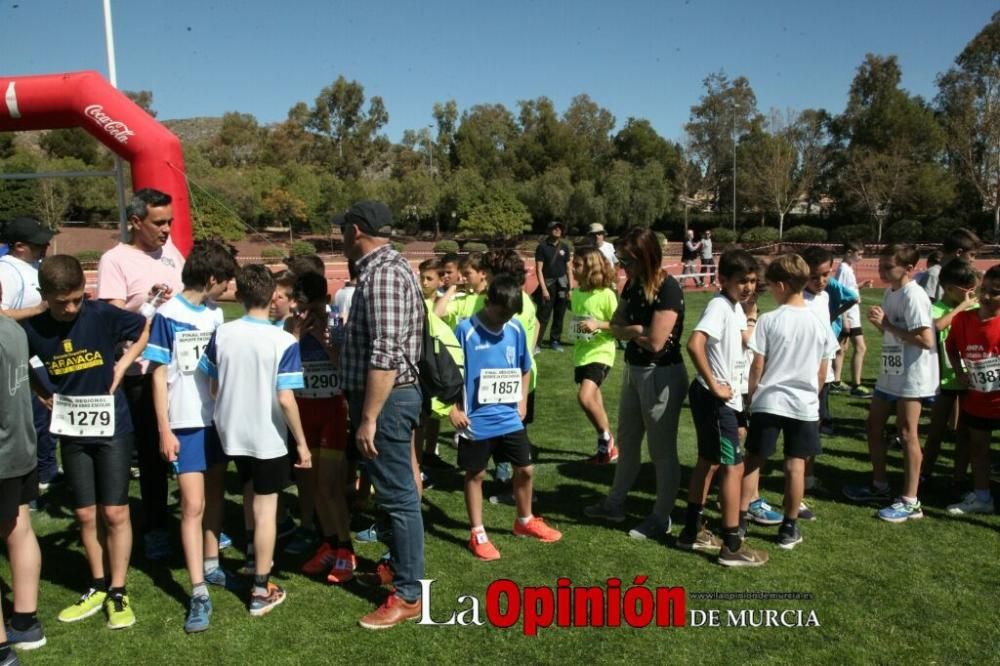 Final Cross Escolar de Lorca . Alevín masculino