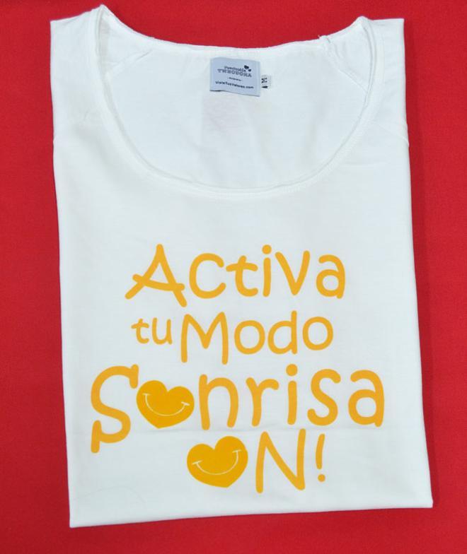 Camiseta 'Activa tu sonrisa'