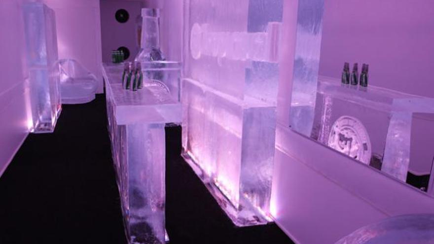 El &#039;Ice bar&#039; estará este fin de semana en Las Canteras.