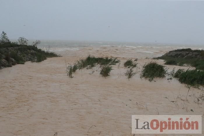 Temporal en Murcia: Los efectos de las lluvias en Los Alcázares y Cartagena