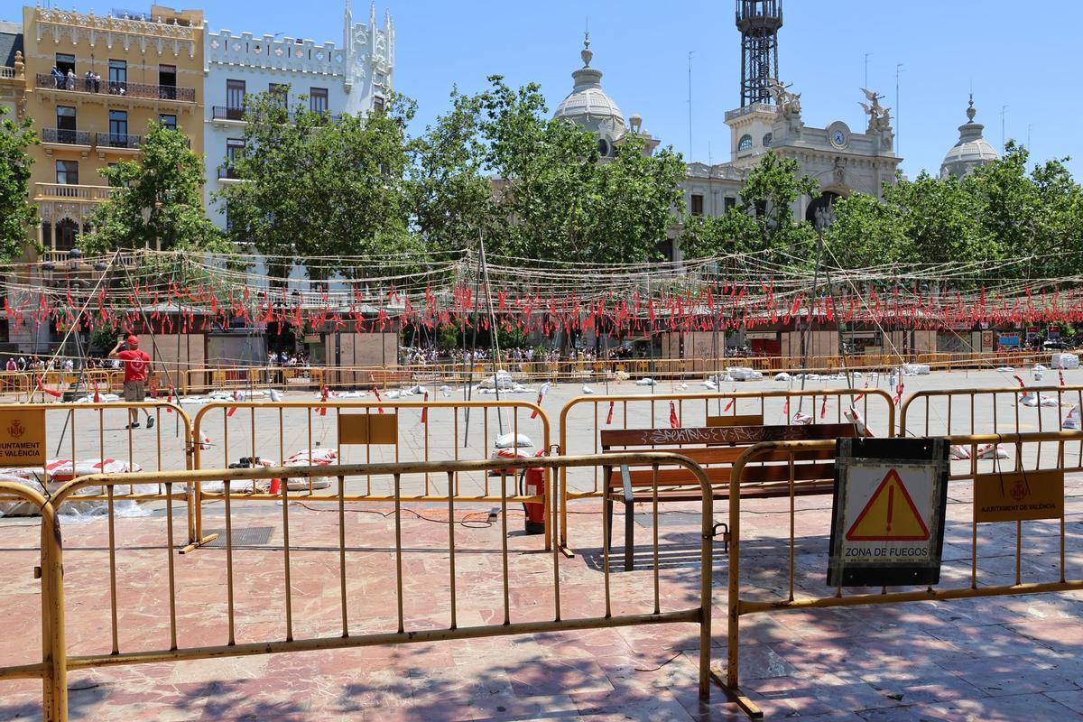 La mascletà del Corpus de Valènca 2026, en imágenes