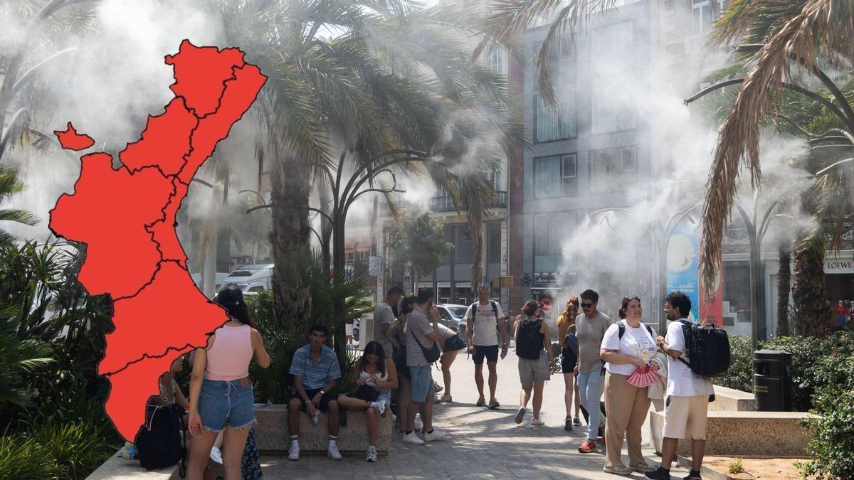 La ola de calor reseca aun más el suelo que tiene una humedad de solo el 3 % de humedad.