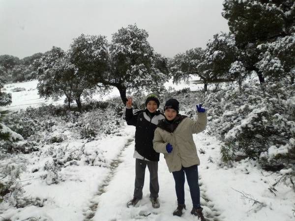 Las fotos de los cordobeses en la nieve