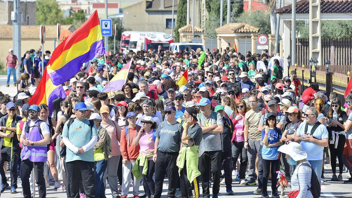 Así fue el inicio de la Senda del Poeta en Orihuela el año pasado