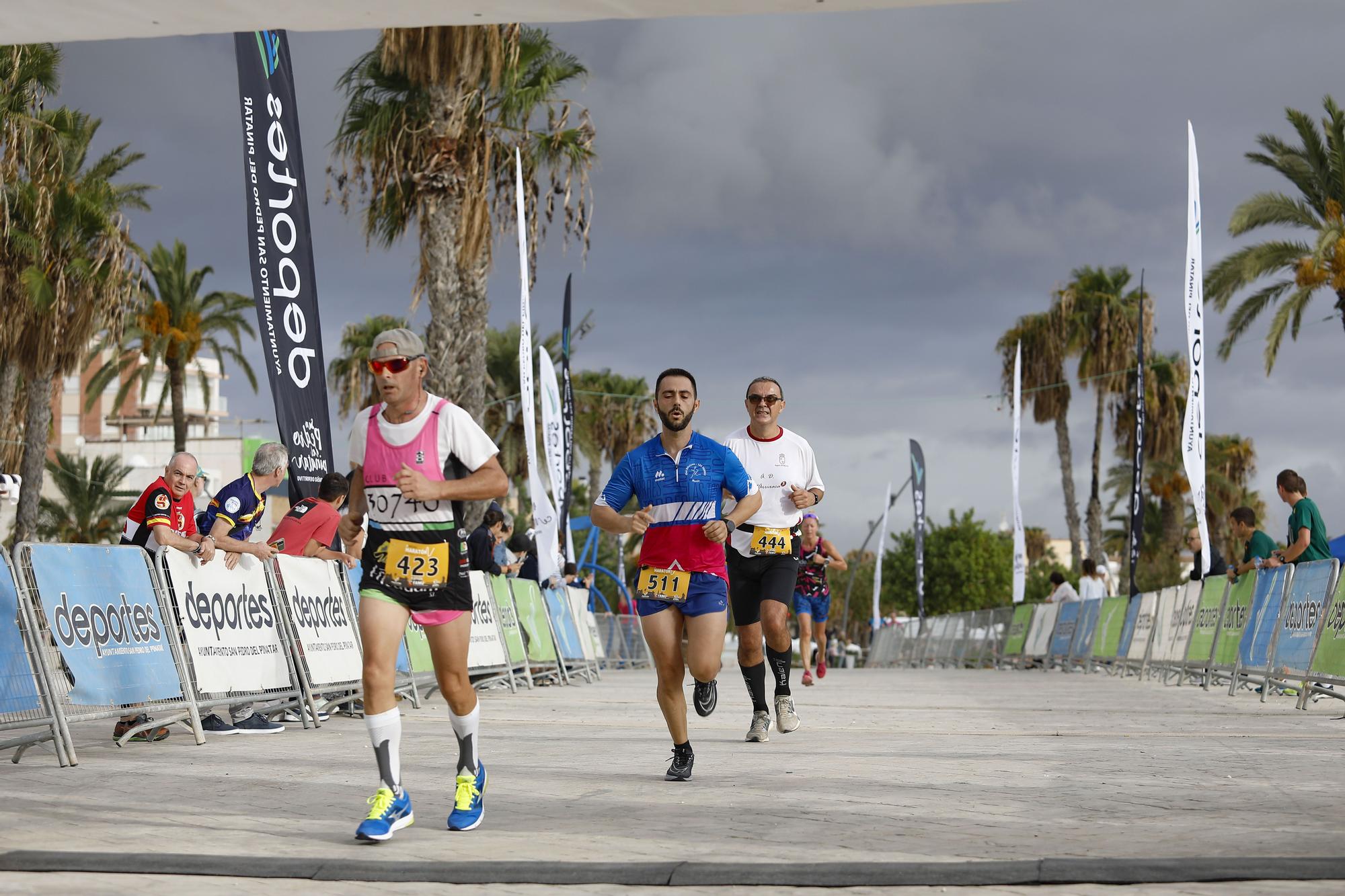 La media maratón Paraíso Salado de San Pedro del Pinatar, en imágenes