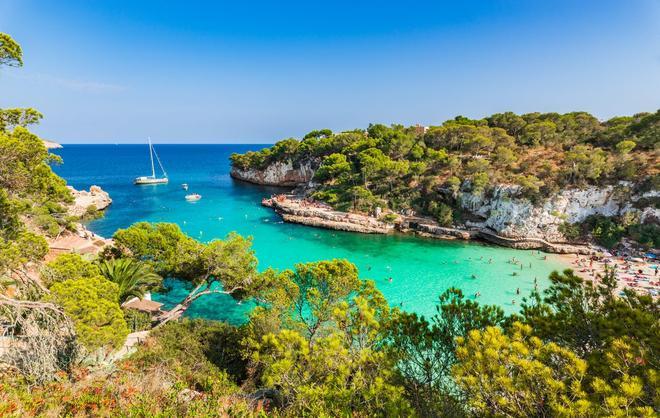 Cala Llombards, en Mallorca