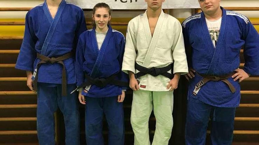 Cuatro deportistas del Judo Club de Oleiros irán a la Copa de Europa